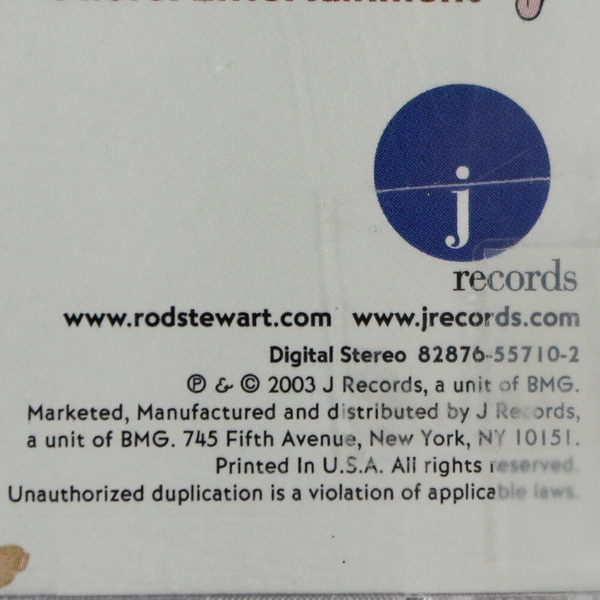 As Time Goes By Rod Stewart The Great American Songbook Vol. 2 2003 CD