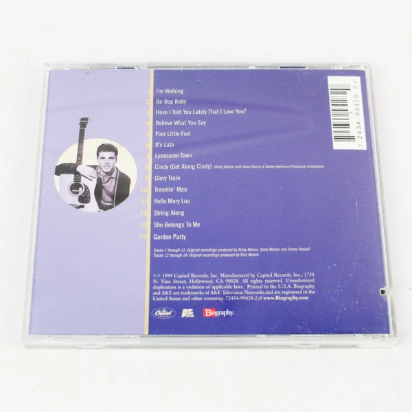 Ricky Nelson A Musical Anthology 1999 Capitol Records CD