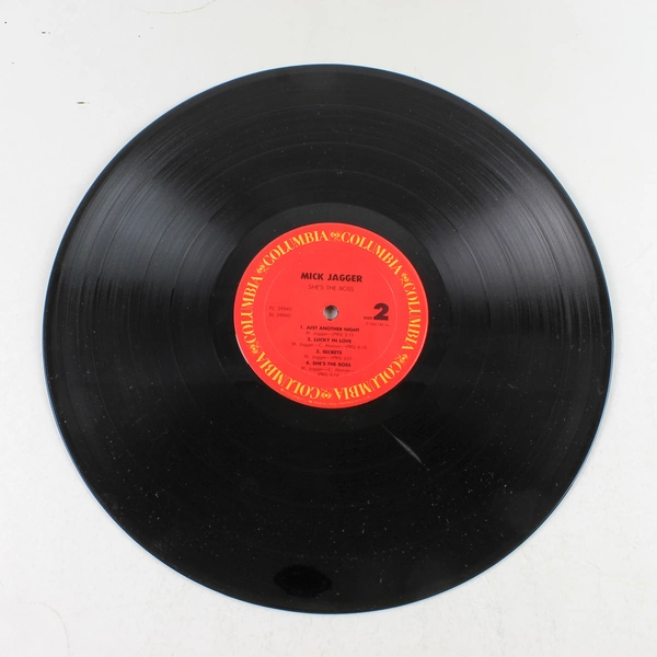 Mick Jagger She's the Boss 1985 Vinyl LP Columbia Records Pre-Owned