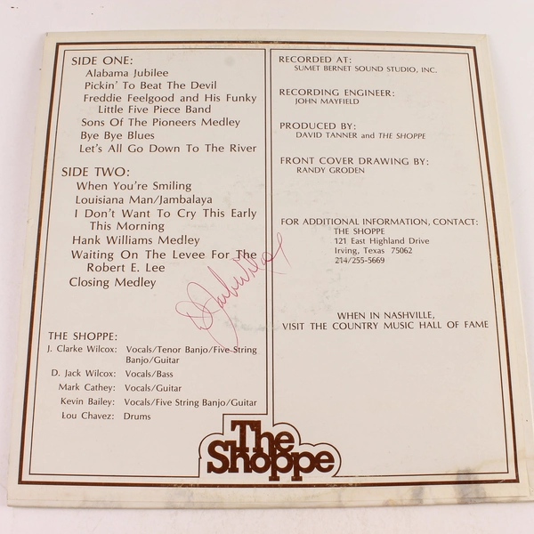 The Shoppe 1979 Vinyl Record The Shoppe Self-Released