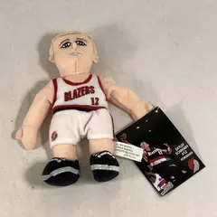 2000 Trail Blazers Buddy L.E. Plush #12 Detlef Scrempf 729/10000