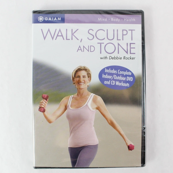Walk Sculpt And Tone With Debbie Rocker 2007 Gaiam Media Sealed DVD