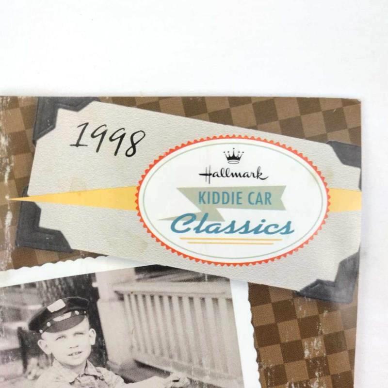 Vintage 1998 Hallmark Kiddie Car Classic Collect The Memories Booklet Guide
