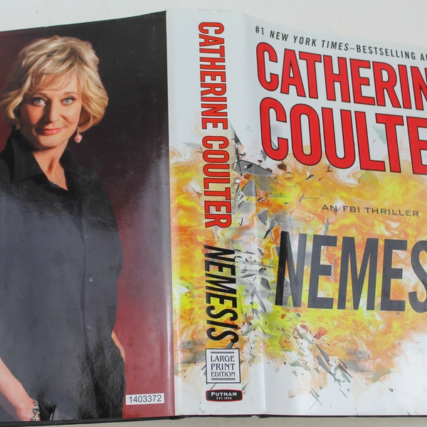 Nemesis by Catherine Coulter 2015 Large Print Hardcover FBI Thriller Book