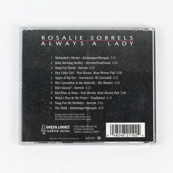 Always A Lady by Rosalie Sorrels 1993 CD Green Linnet Records