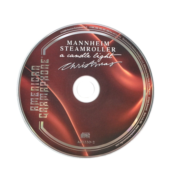 Mannheim Steamroller A Candle Light Christmas 2008 CD American Gramaphone