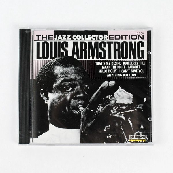 New Sealed Louis Armstrong The Jazz Collector Edition 1991 CD LaserLight