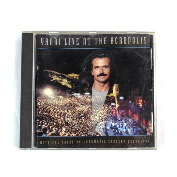 Yanni Live At The Acropolis CD Album 1994 Private Music