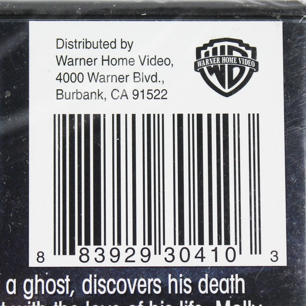 Ghost 1990 Sealed 2007 DVD Moore Patrick Swayze Special Collector's Edition