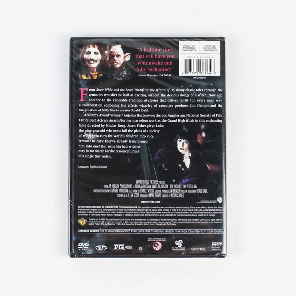 The Witches 2009 DVD Anjelica Huston NEW