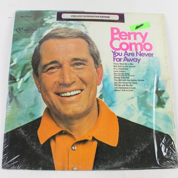 Perry Como You Are Never Far Away 1968 LP Record Vinyl RCA Camden CAS-2201