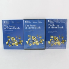 The Secrets of Mental Math Course Guidebook Transcript 2 DVDs Arthur T Benjamin