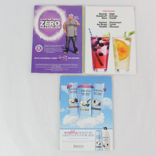 Lot of 3 Prevention Magazine May 2015 June 2017 and October 2019 Issues