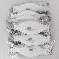 Lot of 11 Sealed 3M Aura White Particulate N95 Safety Masks 9205+