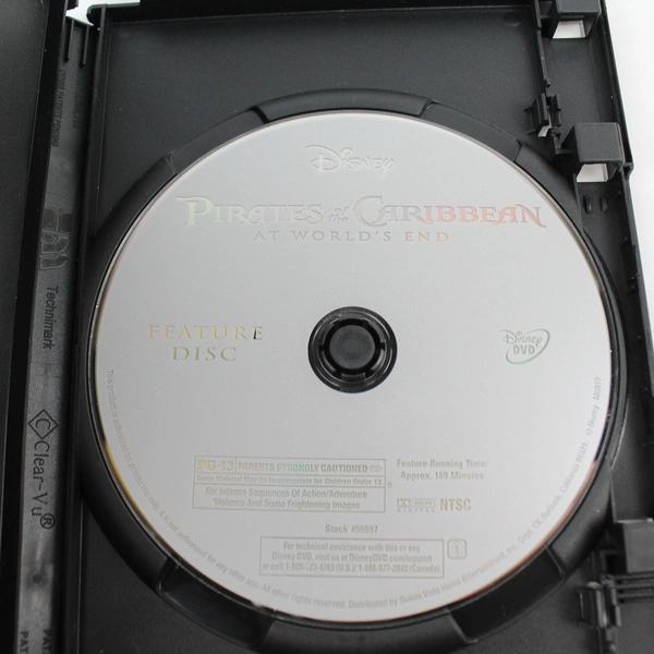 Pirates of the Caribbean At World's End DVD 2007 Walt Disney Home Entertainment