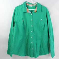 Van Heusen Classic Fit Button-Down Long-Sleeved Dress Shirt Men's Size 2XL