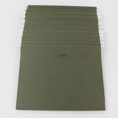 Lot of 25 Staples Hanging File Folders Green Office Business Supplies
