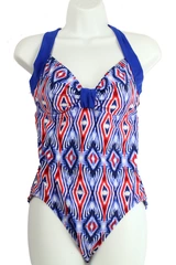 Catalina Women's Size L One Piece Swim Suit Beach Pool Summer Good Condition