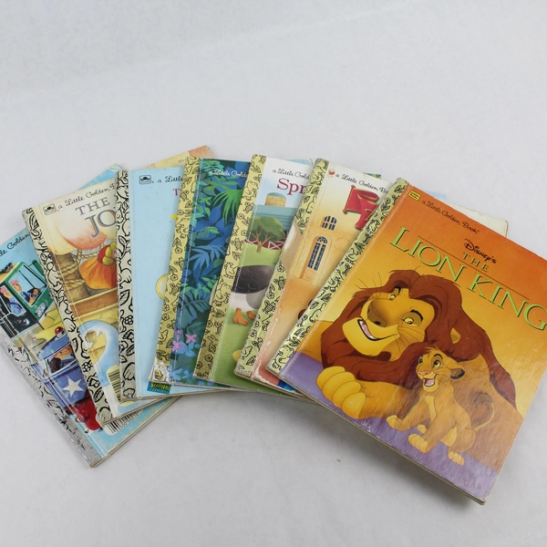 Lot of 7 Little Golden Books 1959-2018 Hardcover