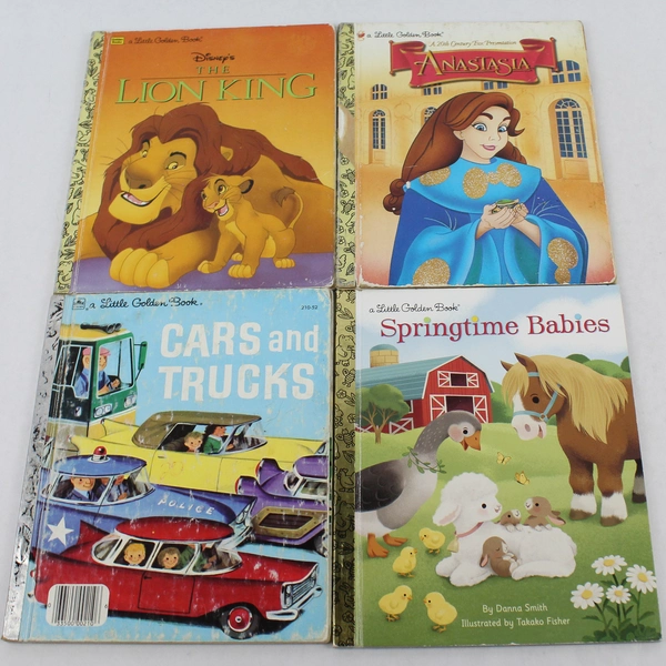 Lot of 7 Little Golden Books 1959-2018 Hardcover