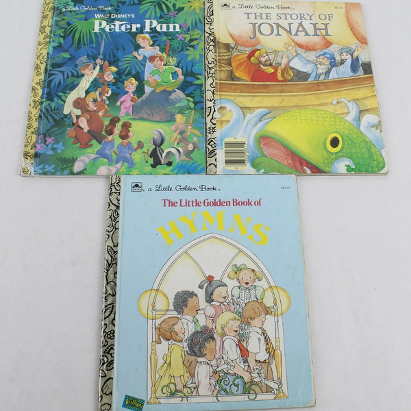 Lot of 7 Little Golden Books 1959-2018 Hardcover