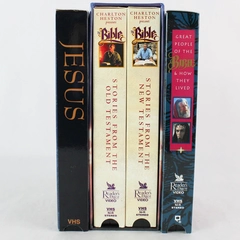 Lot of 4 Religious Christian Biblical VHS Tapes