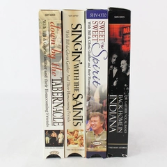 Lot of 4 Gaither Gospel Series VHS Tapes Bill & Gloria Gaither Gospel Music