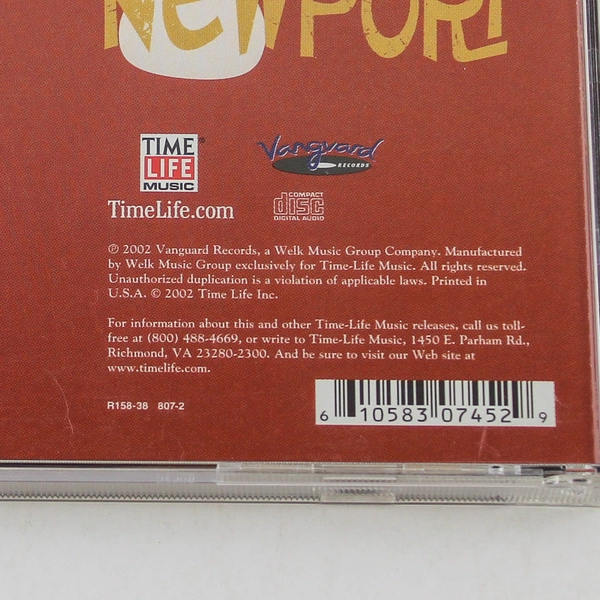 Live At Newport Various Artists CD 2002 Vanguard Records Pre-Owned