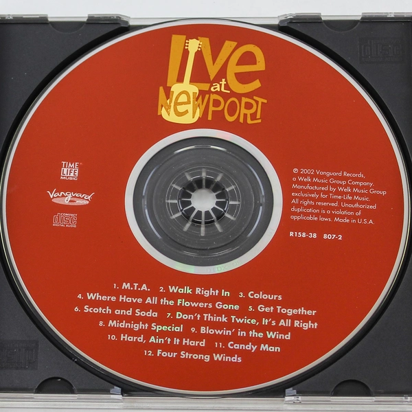 Live At Newport Various Artists CD 2002 Vanguard Records Pre-Owned