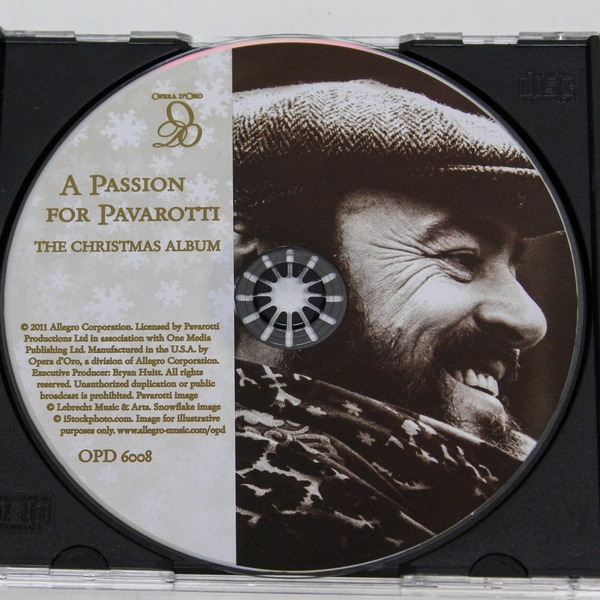 A Passion For Pavarotti Christmas Album CD 2011 Allegro Good Condition