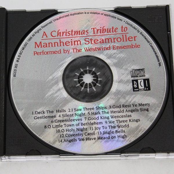 The Westwind Ensemble Christmas Tribute to Mannheim Steamroller CD 1996