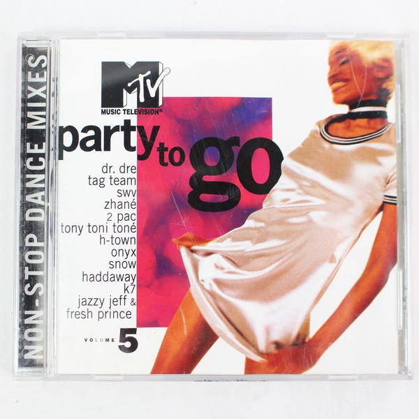 MTV Music Television Party to Go Volume 5 CD 1994 Tommy Boy Music
