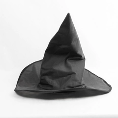 Spearhead Industries Black Witch Hat Halloween Costume Accessory Pre-owned
