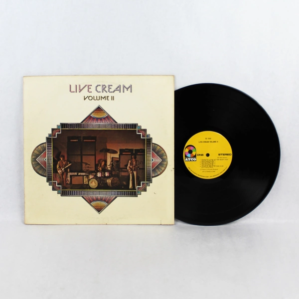 Cream Live Cream Volume II 1972 LP Vinyl Album Atco Records Eric Clapton