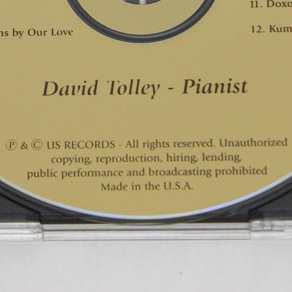 Great Hymns Volume 2 David Tolley Audio Music CD Disc Copyright US Records