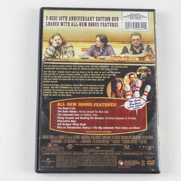 The Big Lebowski DVD 2008 2-Disc Set Universal