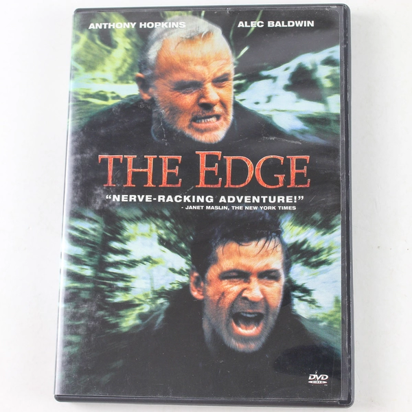 Edge DVD 1997 20th Century Fox Anthony Hopkins Alec Baldwin