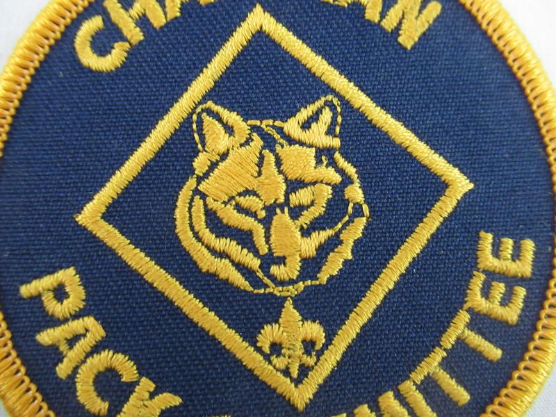 Chairman Pack Committee Position Patch Boy Scout Patch