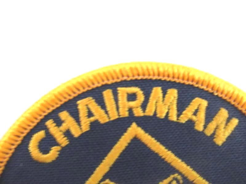 Chairman Pack Committee Position Patch Boy Scout Patch