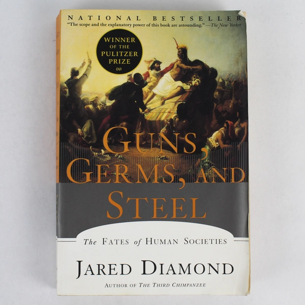 Guns, Germs, and Steel by Jared M. Diamond 1999 W. W. Norton & Company Paperback