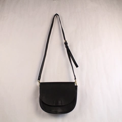 Melrose & Market Crossbody Purse Leather Adjustable Strap Black Magnet Closure