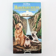 Walt Disney Homeward Bound VHS Tape Movie Animal Dog Family Adventure 1993