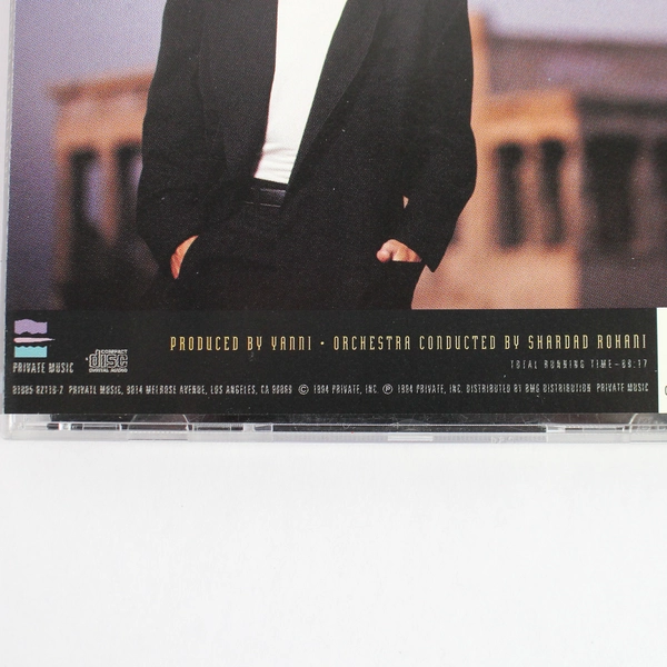 Yanni Live At The Acropolis CD Royal Philharmonic Orchestra 1994 Private Music 