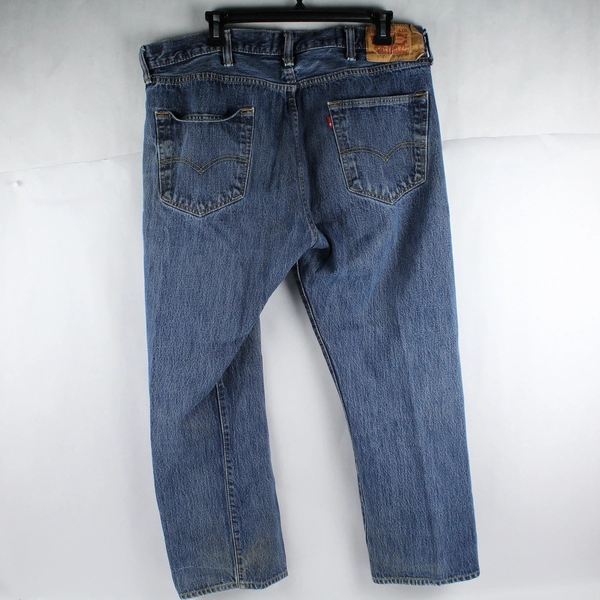 Levi Strauss and Co 501 Straight Fit Button Fly Jeans Men's W38 x L30