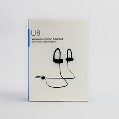 U8 Wireless Motion Headset Earbuds IOS and Android Compatible
