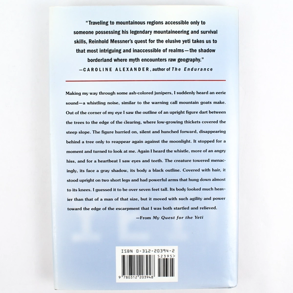 My Quest for the Yeti by Reinhold Messner 2000 St. Martin's Press Hardcover DJ