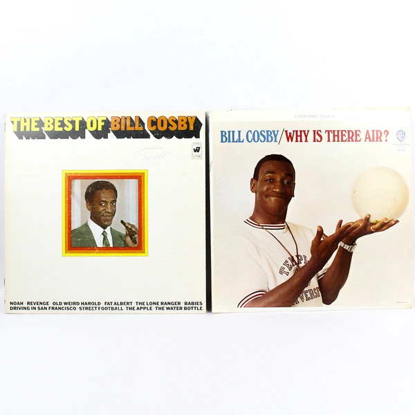 Set of 2 Bill Cosby Comedy 12' Vinyl Records Warner Bros. Records