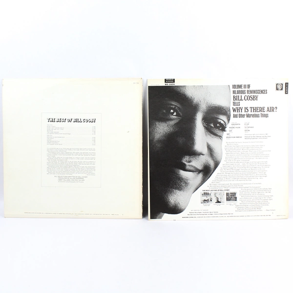 Set of 2 Bill Cosby Comedy 12' Vinyl Records Warner Bros. Records