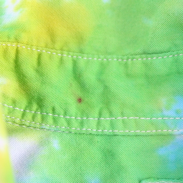Gap Tie-Dye Button-Down Cotton Blouse Women's Size Small