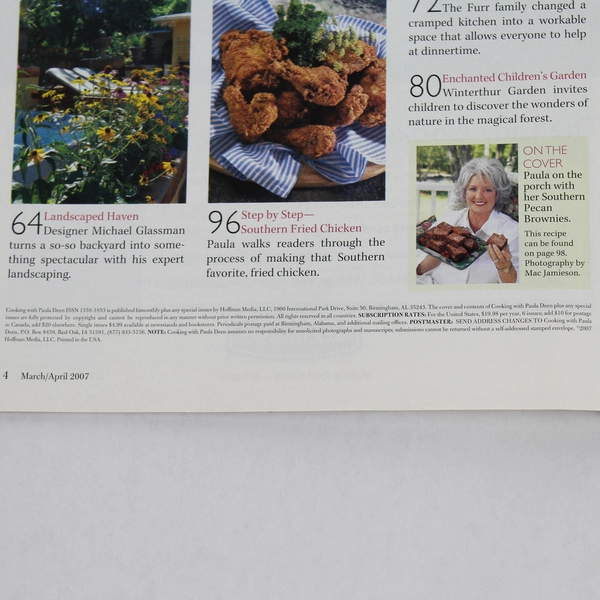 Lot Of 5 Cooking With Paula Deen Magazines 2007-2014